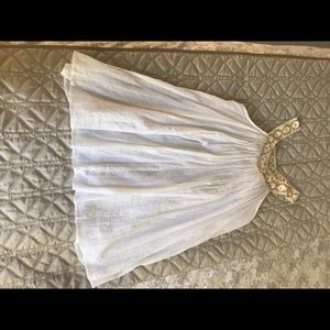 Anthropologie petite tunic halter top by L * Space